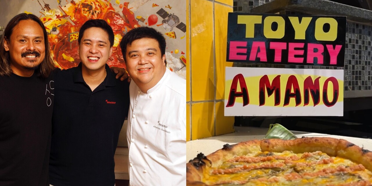 A Mano to collaborate with Toyo Eatery for Pinoy-inspired pizzas