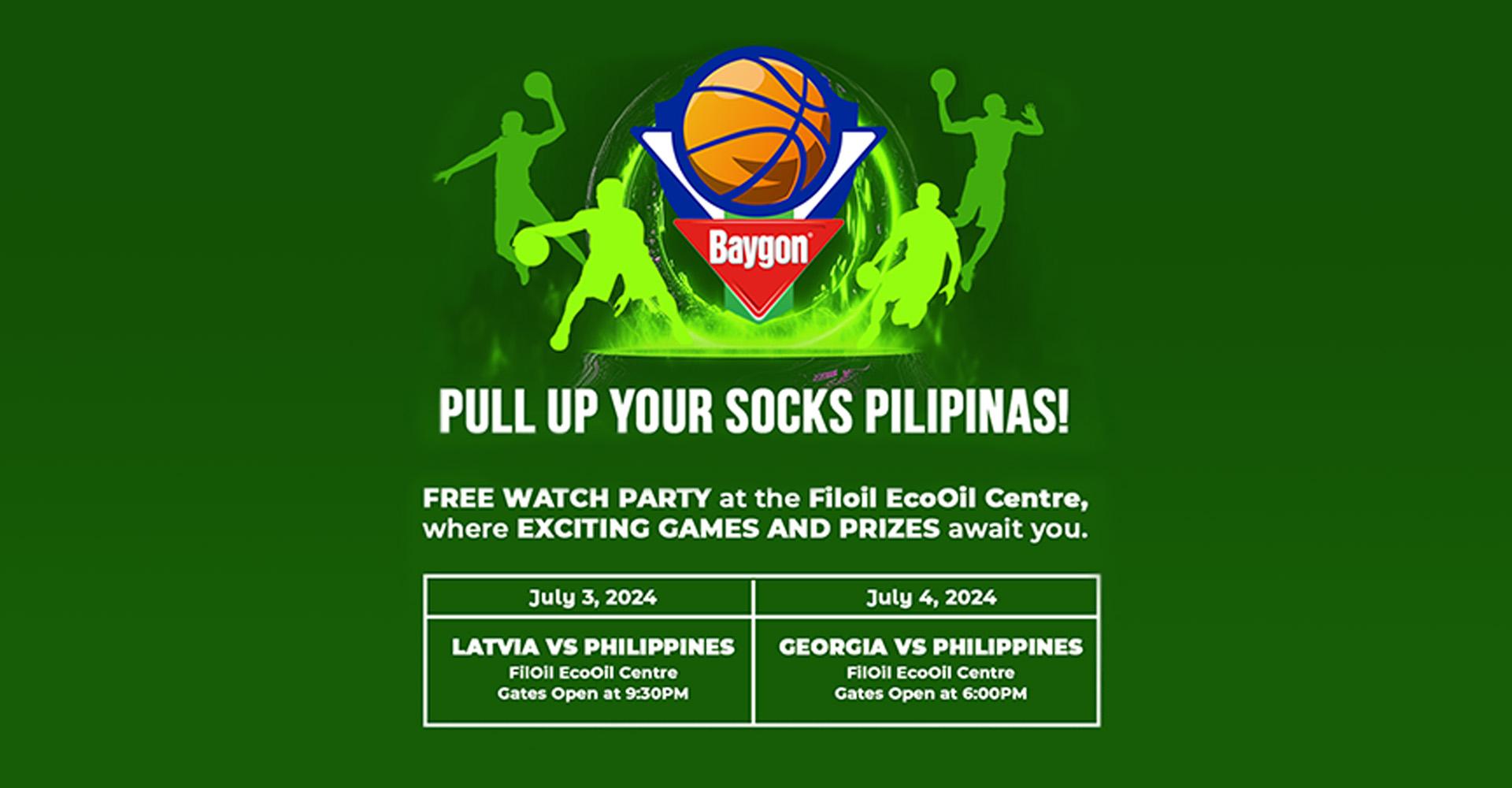PullUpYourSocks! And support the Philippines Men's National Basketball