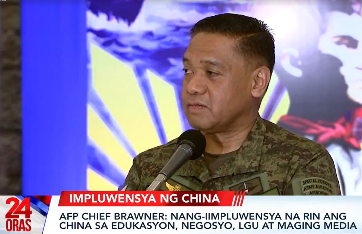 AFP warns of China influencing Philippines education, business, LGUs, media