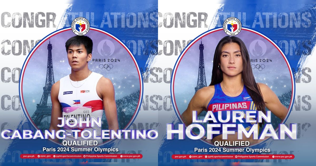 John Cabang Tolentino, Lauren Hoffman qualify for Paris Olympics GMA