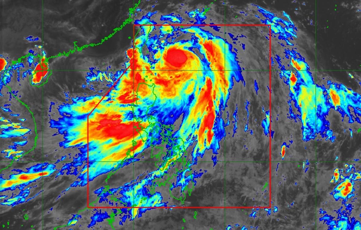 Typhoon Carina Signal No. 2 in Batanes