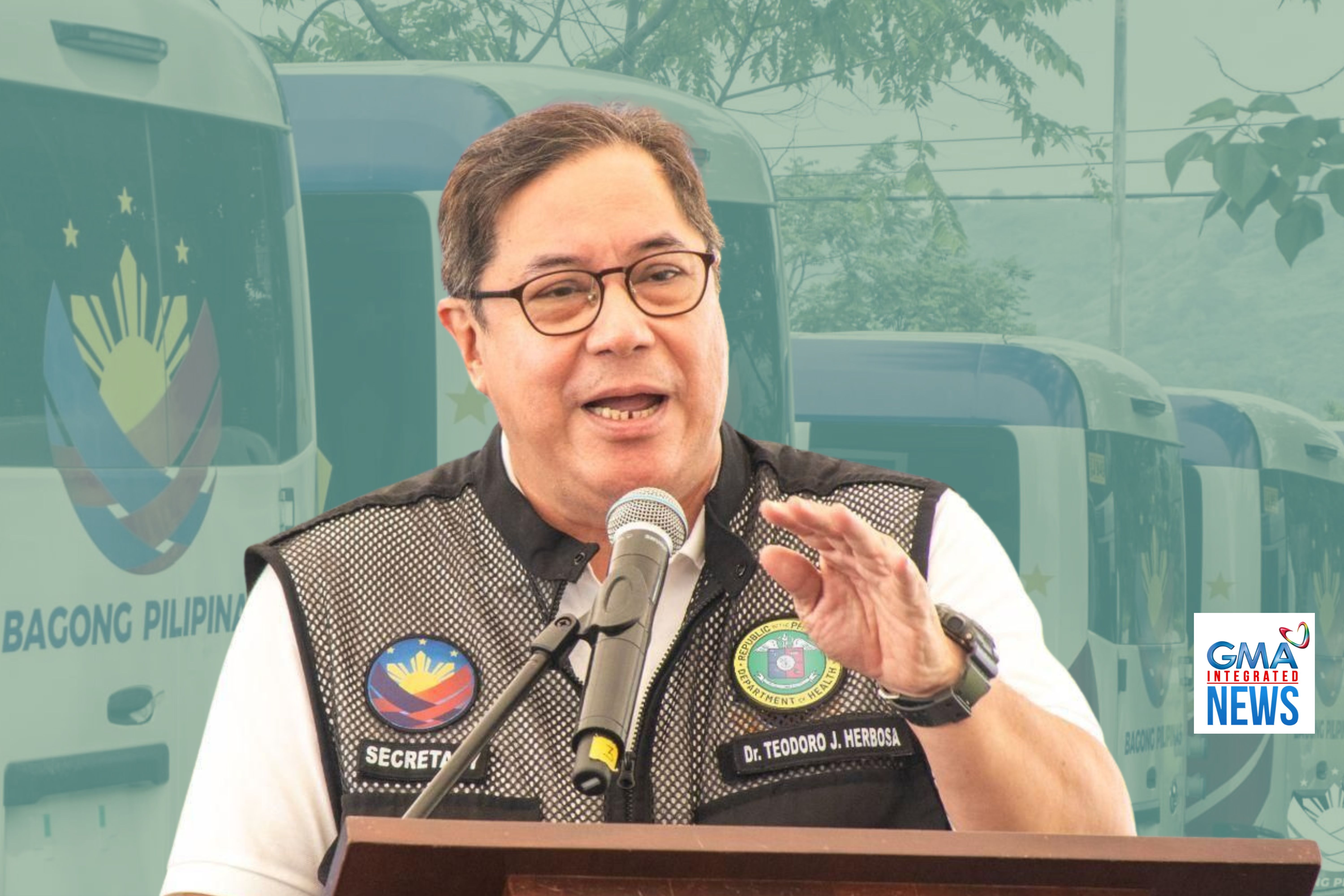 Health Secretary Ted Herbosa said 37 mobile clinics have already been distributed all over Luzon.