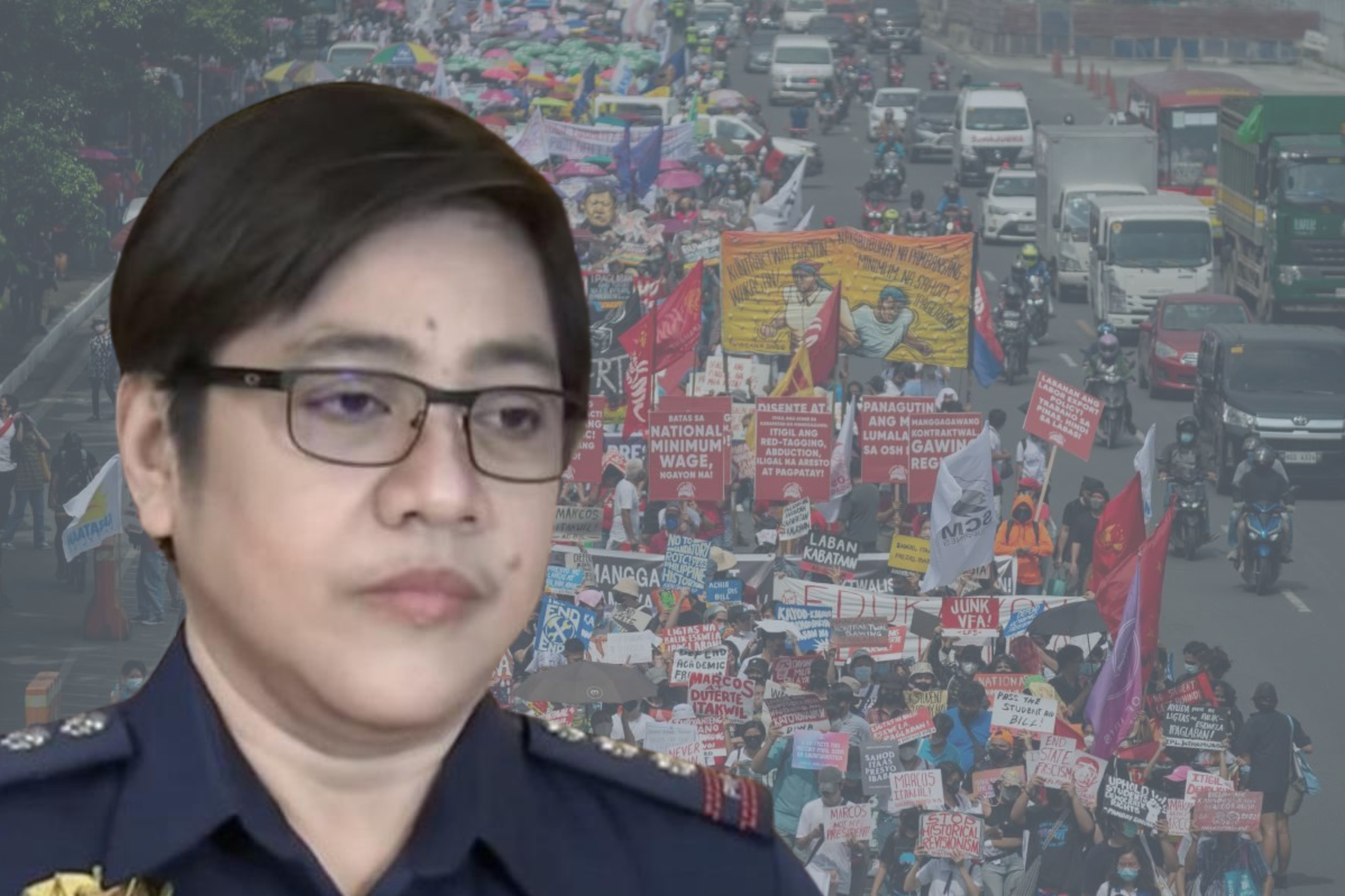 PNP recommended allowing protesters only up to the Commonwealth Avenue-Tandang Sora Avenue during SONA 2024