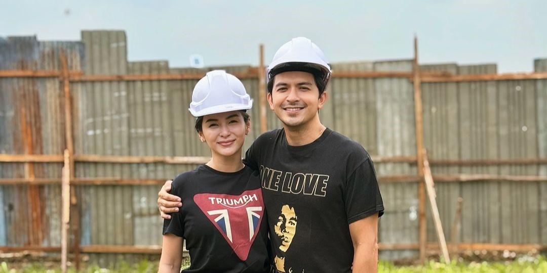 Dennis Trillo, Jennylyn Mercado hold groundbreaking ceremony of new family home