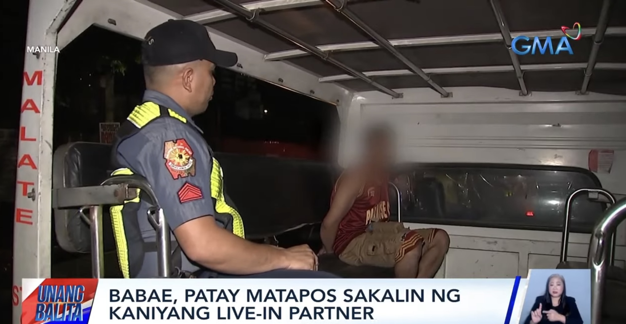 Babae, patay sa pananakal ng live-in partner sa Maynila thumbnail