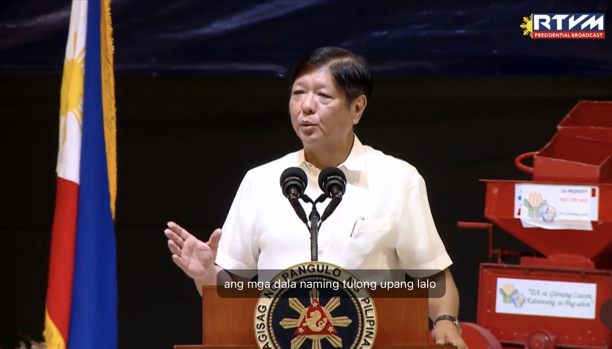 Marcos says gov't looking for solutions for projects left unfinished by APECO 