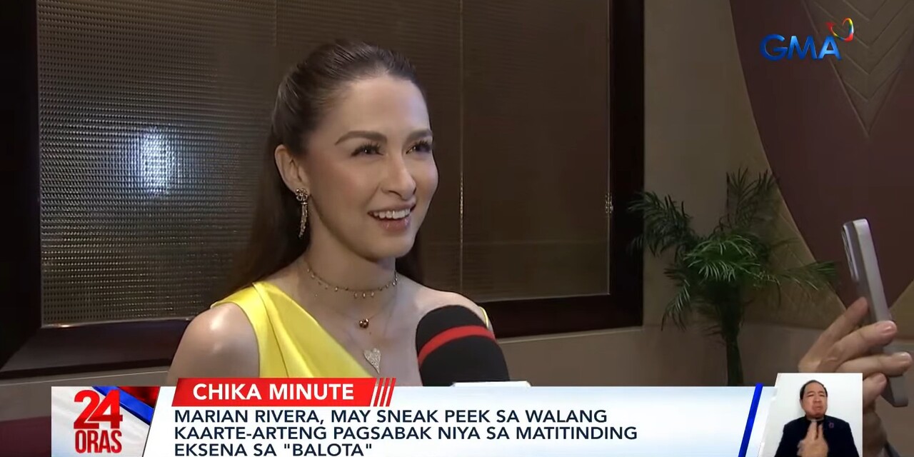 Marian Rivera says she refused to have a body double in 'Balota' | GMA News  Online