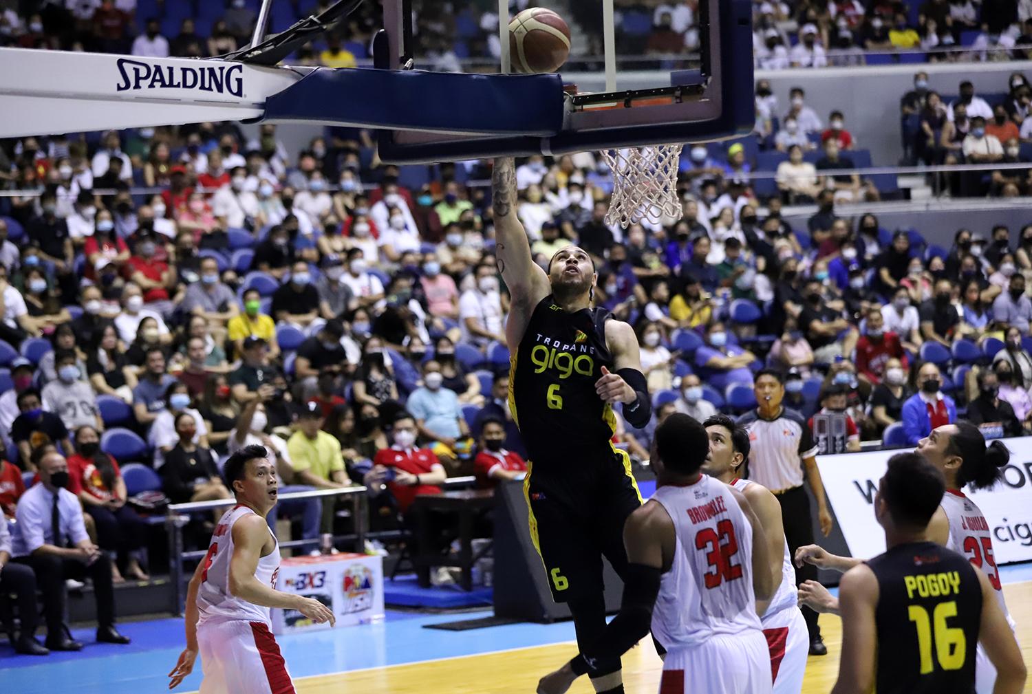 PBA: Aaron Fuller of the TNT Tropang Giga