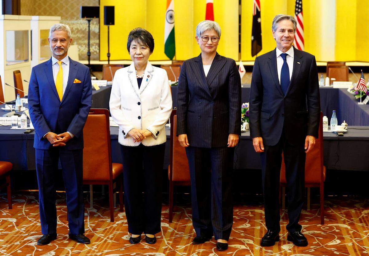 Quad foreign ministers decry dangerous South China Sea actions