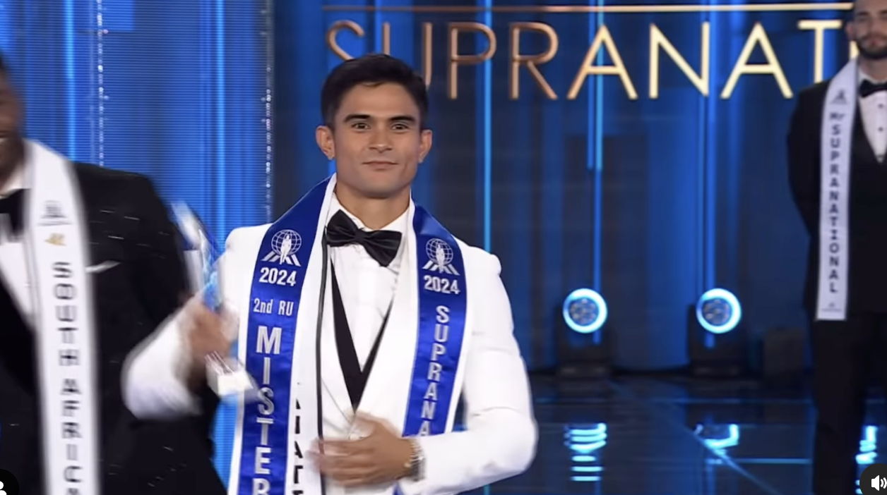 Philippines' Brandon Espiritu is 2024 Mister Supranational 2nd runner-up!