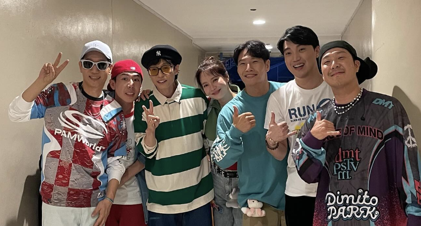 Ryan Bang poses for snap with ‘Running Man Korea’ cast members 