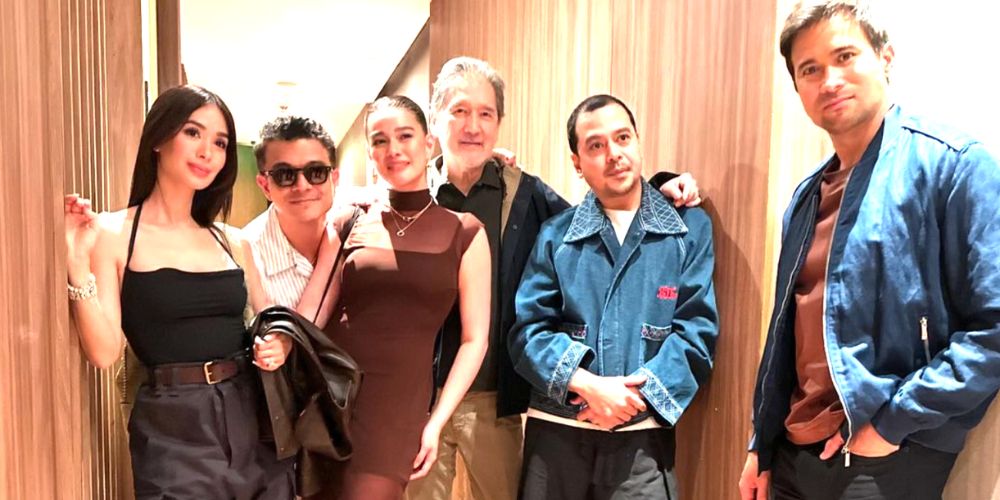 Heart Evangelista, Bea Alonzo, John Lloyd Cruz, Jericho Rosales, Sam Milby and Mr. M come together for a fun night