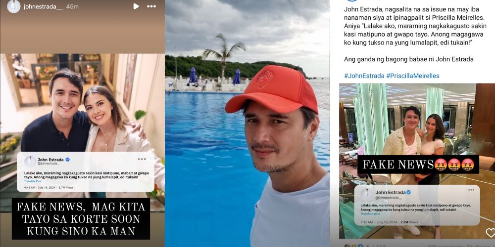 John Estrada slams 'fake news' peddlers: 'Magkita tayo sa korte soon'