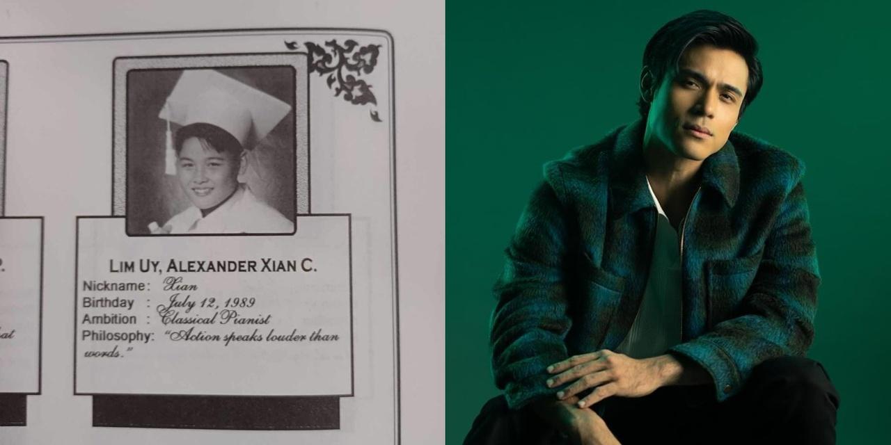Xian Lim marks 35th birthday with throwback yearbook photo