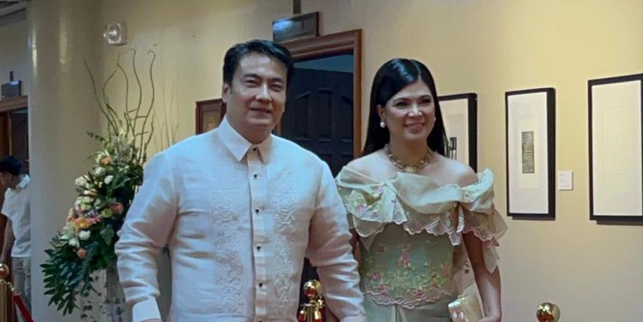 Bong Revilla, Lani Mercado arrive at Senate’s opening session ahead of SONA 2024