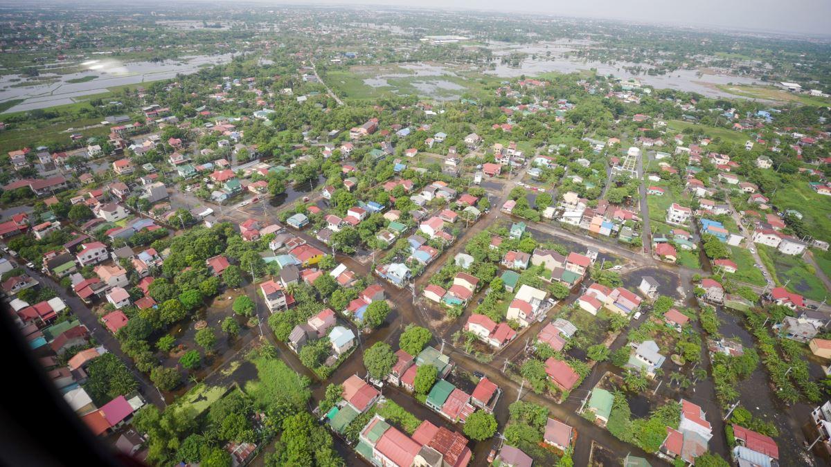 Flood in Bulacan due to Carina-enhanced Habagat