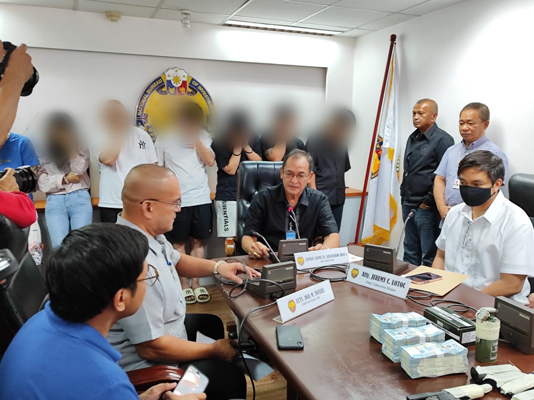 NBI arrests 7 Chinese citizens for fraud, bribery 