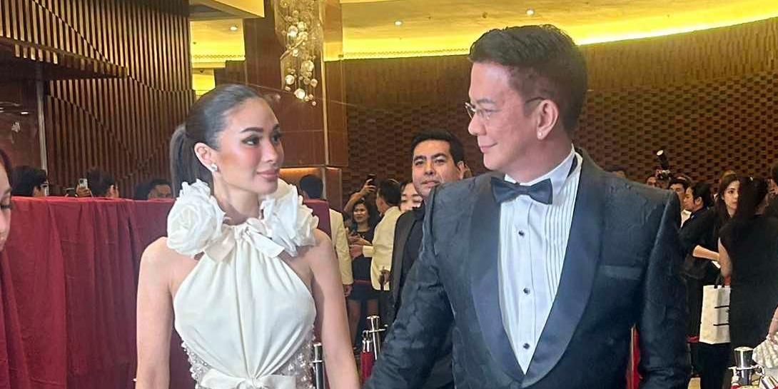 Heart Evangelista is ever glamorous at GMA Gala 2024 with Chiz Escudero