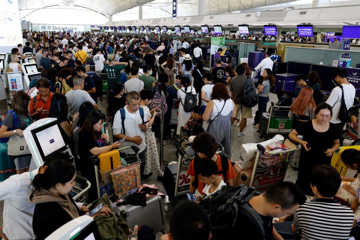 Hong Kong International Airport affected by global outage