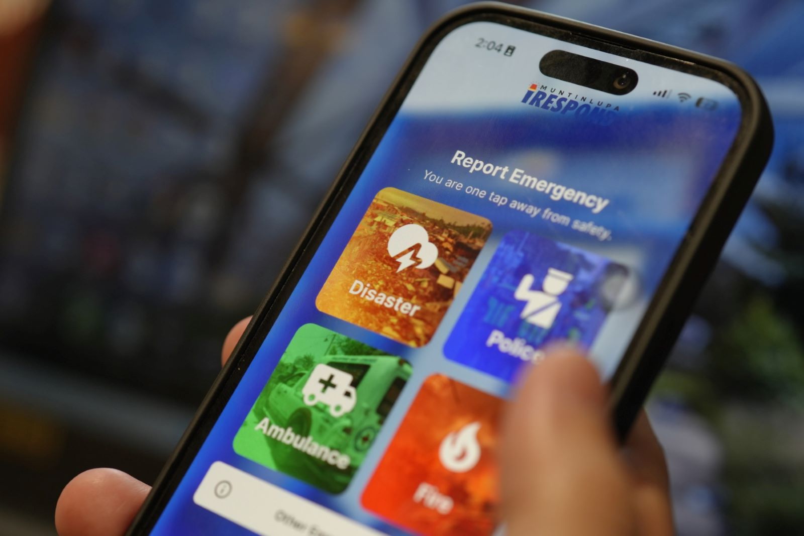 Muntinlupa City launches emergency response mobile app 