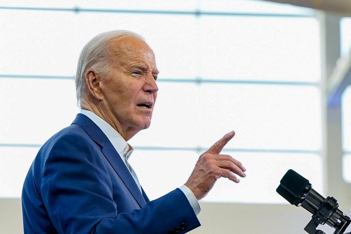 US President Joe Biden called for an end to political violence