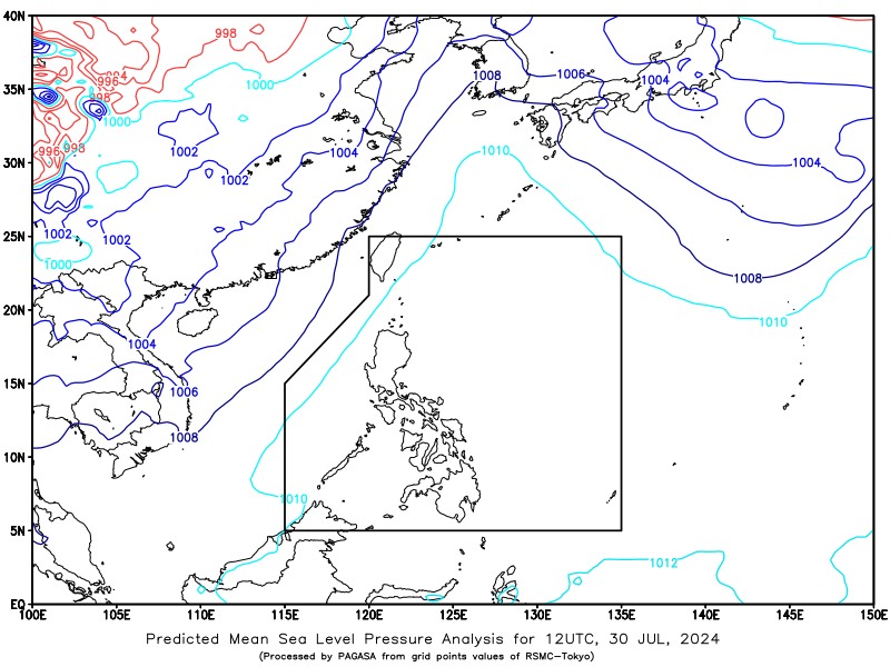 Habagat to bring cloudy skies, rains over parts of Luzon