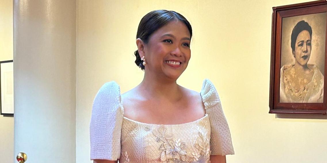 Nancy Binay wears floral-detailed Filipiniana at Senate opening session ahead of SONA 2024