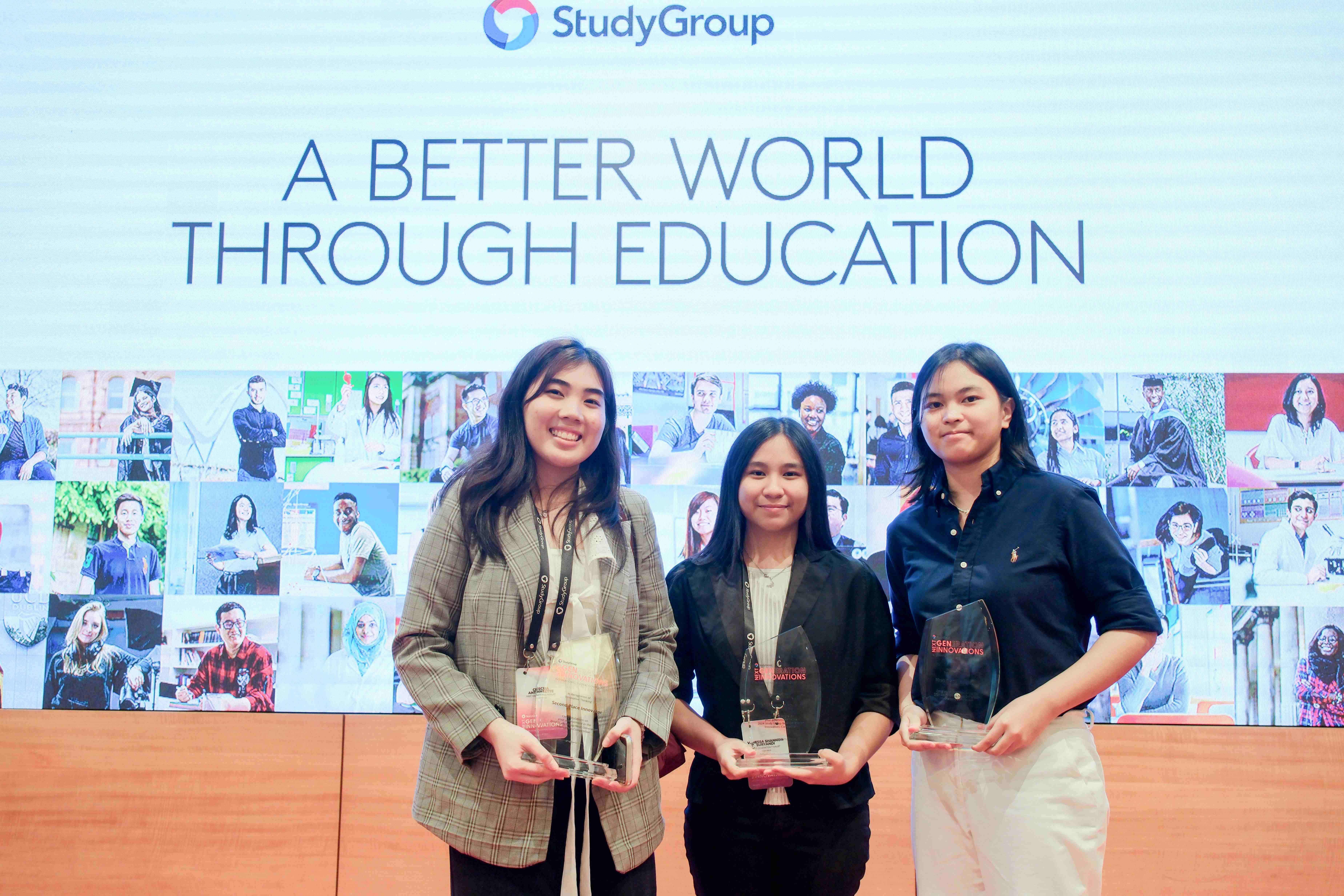 Two Filipinos have been granted a P1.578 scholarship by UK-based education provider Study Group.