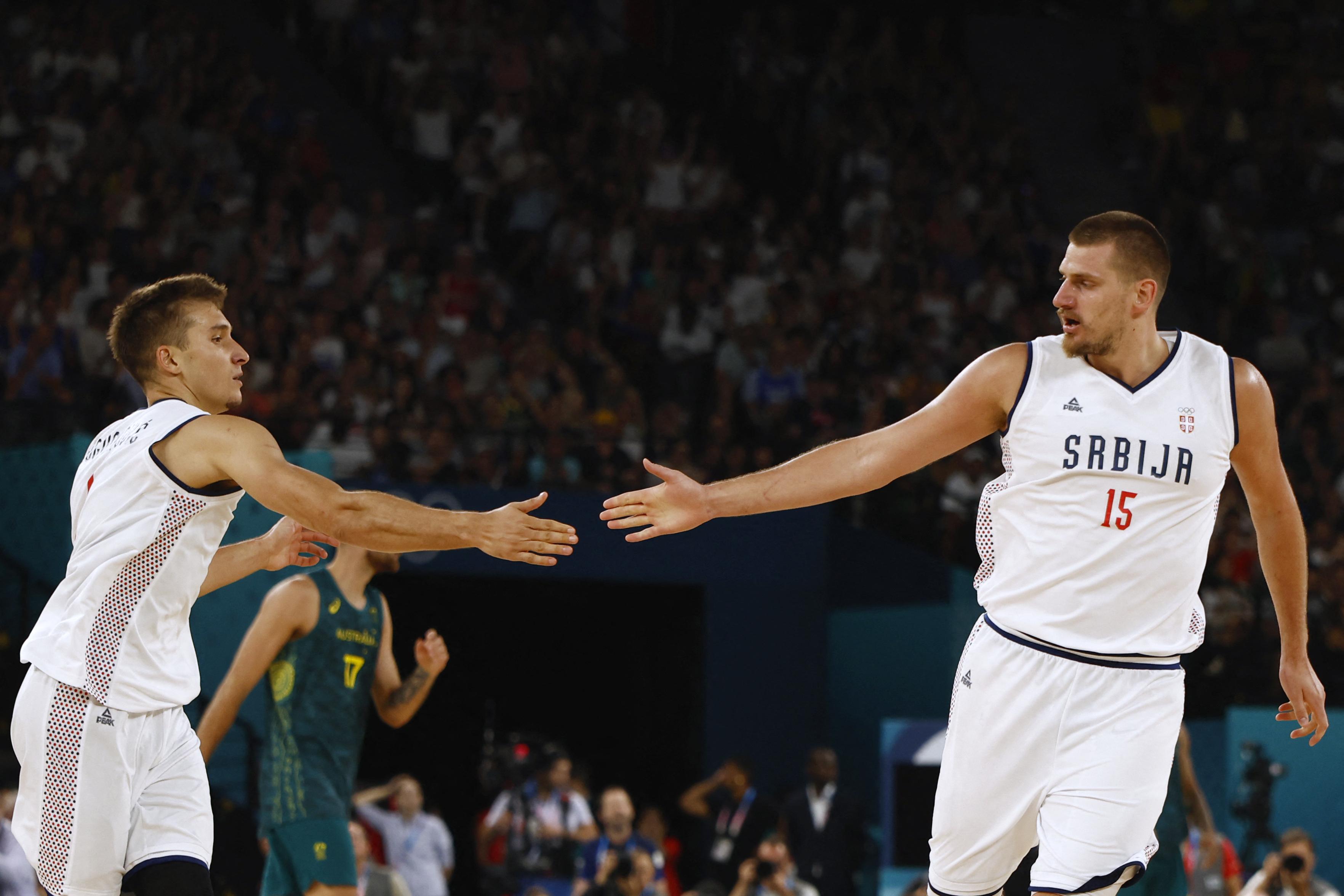 Paris Olympics: Bogdan Bogdanovic and Nikola Jokic
