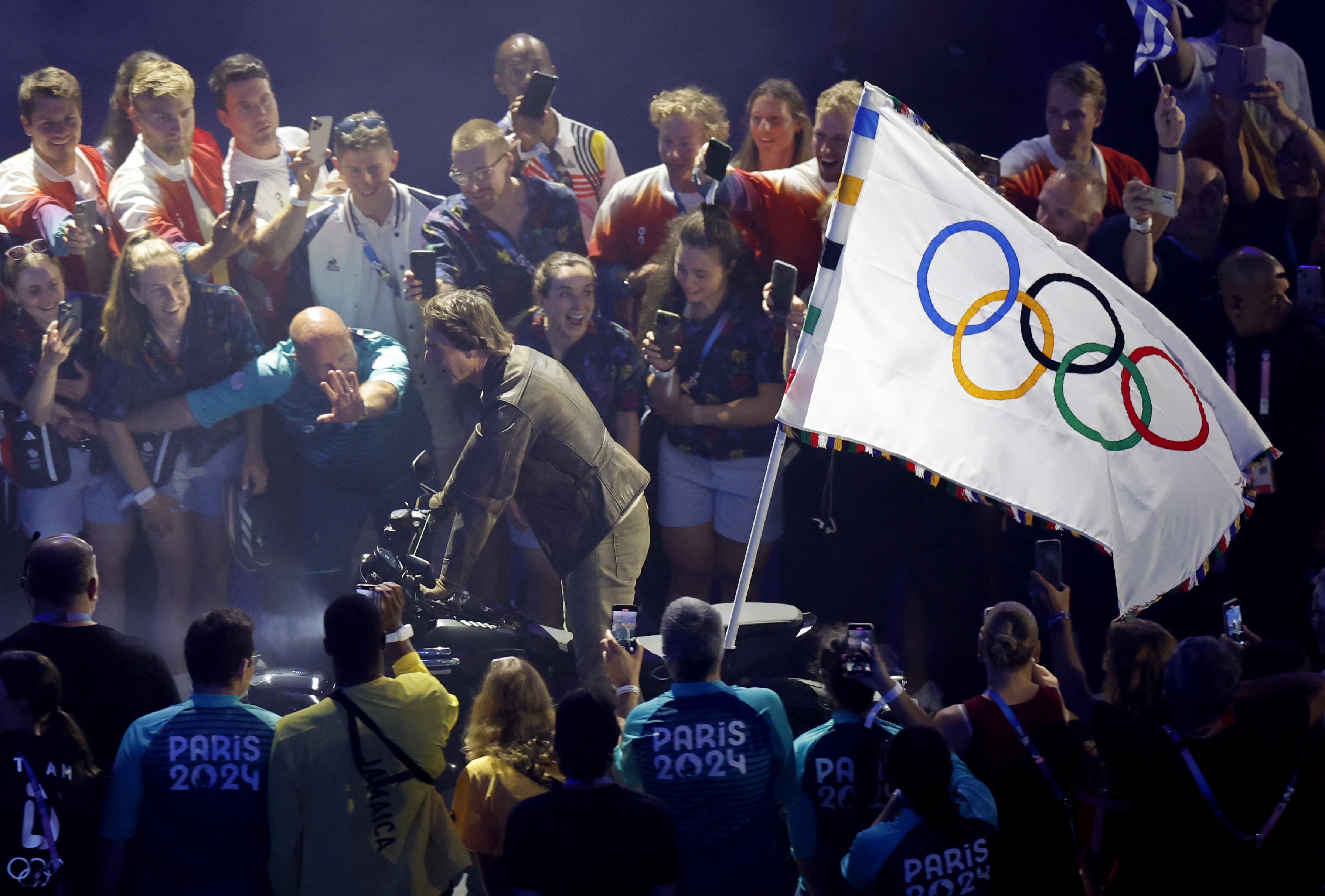 Paris Olympics closing ceremony: Tom Cruise