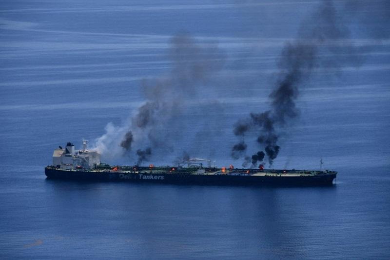 Greek-flagged oil tanker on fire after Houthi attack, EU naval mission says