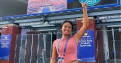 Alex Eala at the 2024 US Open