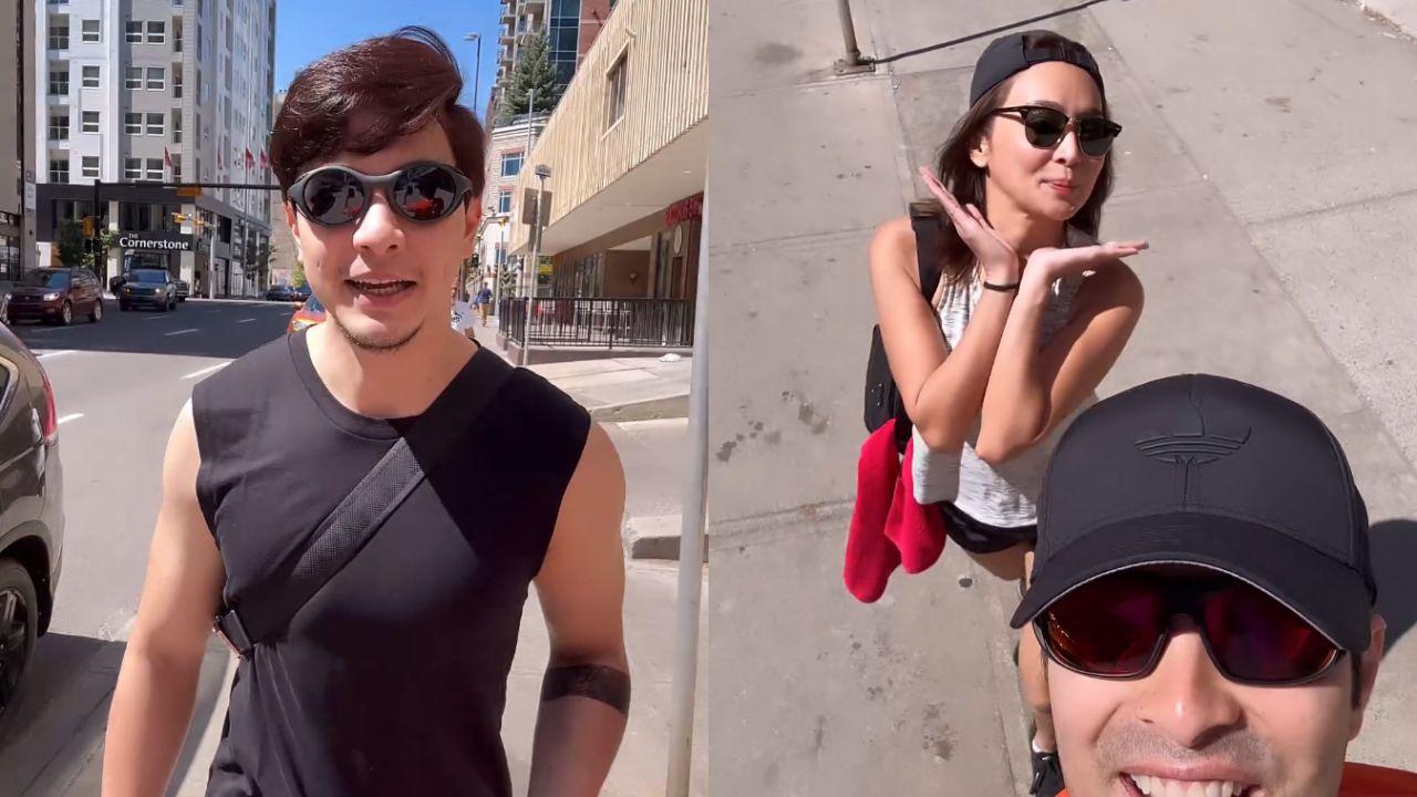 Alden Richards, Kathryn Bernardo, and Joross Gamboa enjoy day out in Canada