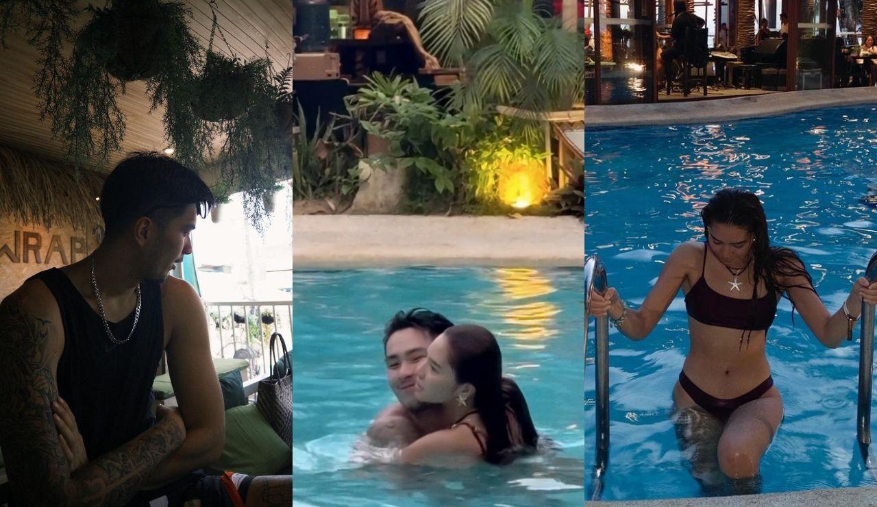 Rere Madrid and Kai Sotto share sweet moment in the pool during their vacation