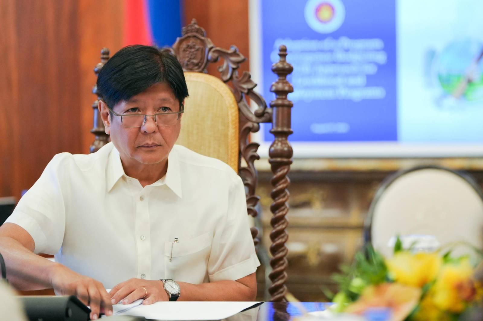 Marcos leaves for ASEAN Summit in Lao PDR