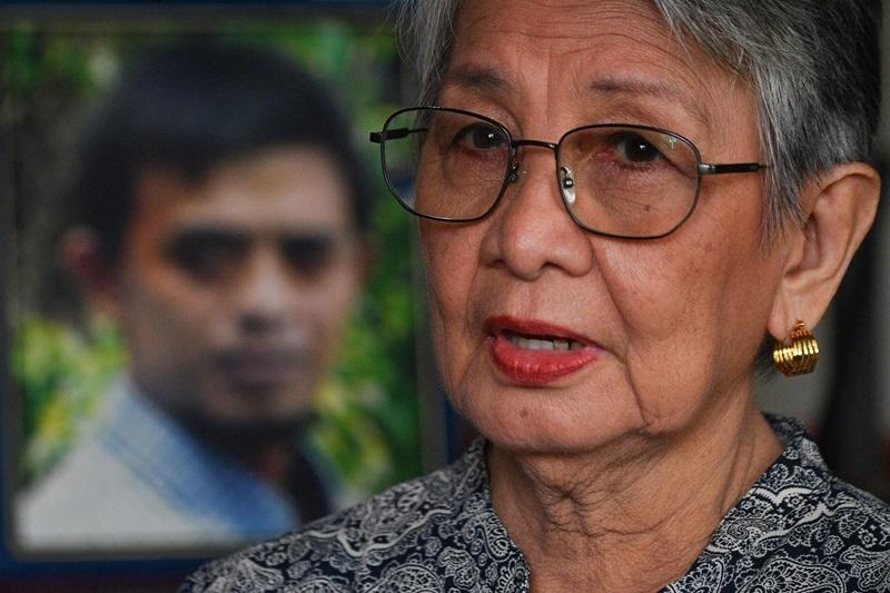 Edita Burgos talks about her missing son Jonas Burgos