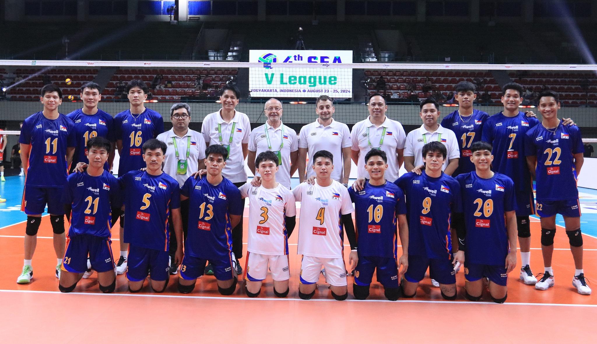 Alas Pilipinas Men at the SEA V League