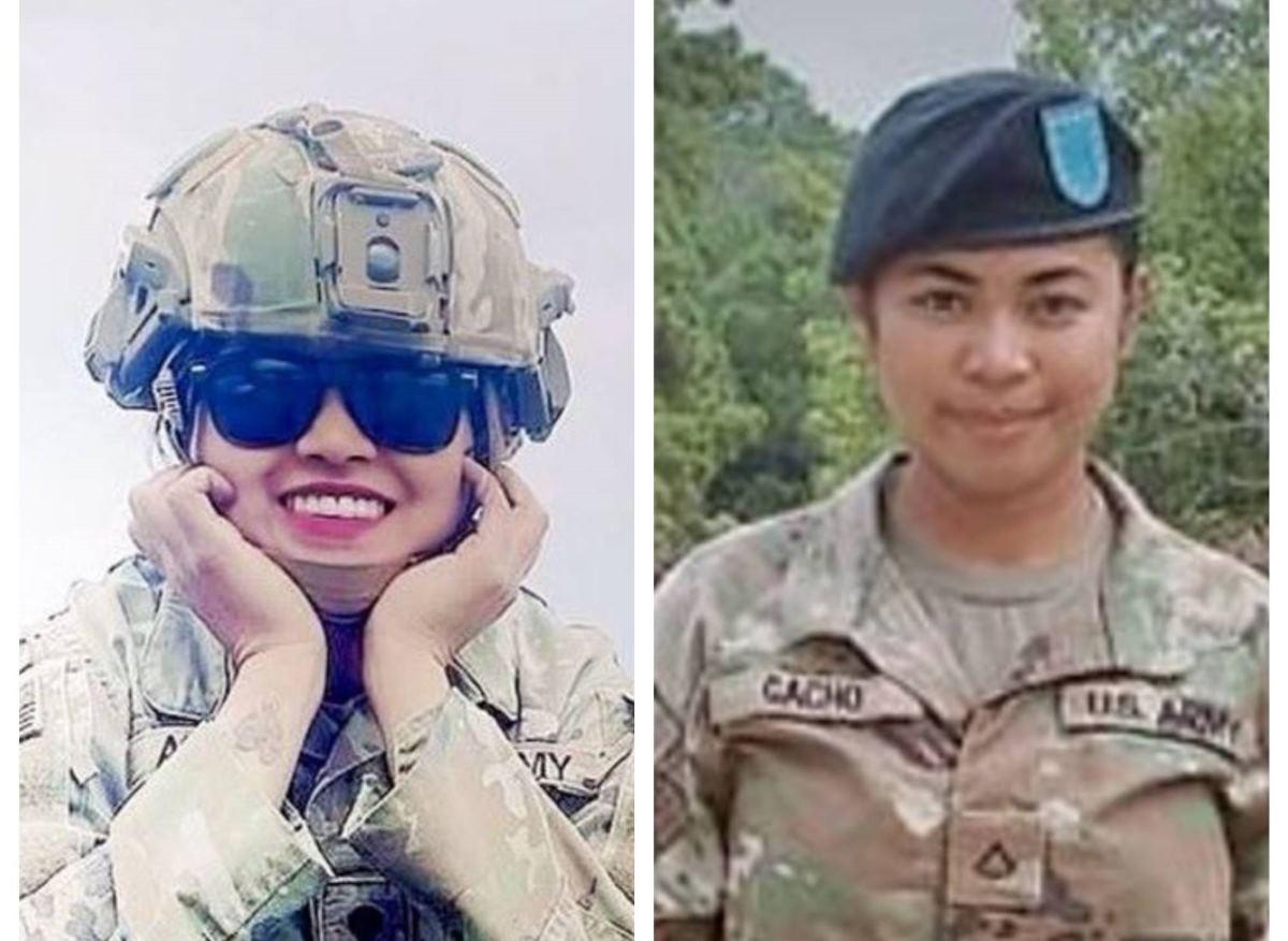 Filipina US Army members Brylyn Aroma and Angelica Gacho died in California accident, July 26, 2024.