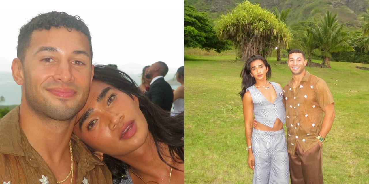 Bretman Rock, BF Justice Fester are the chicest couple at a wedding