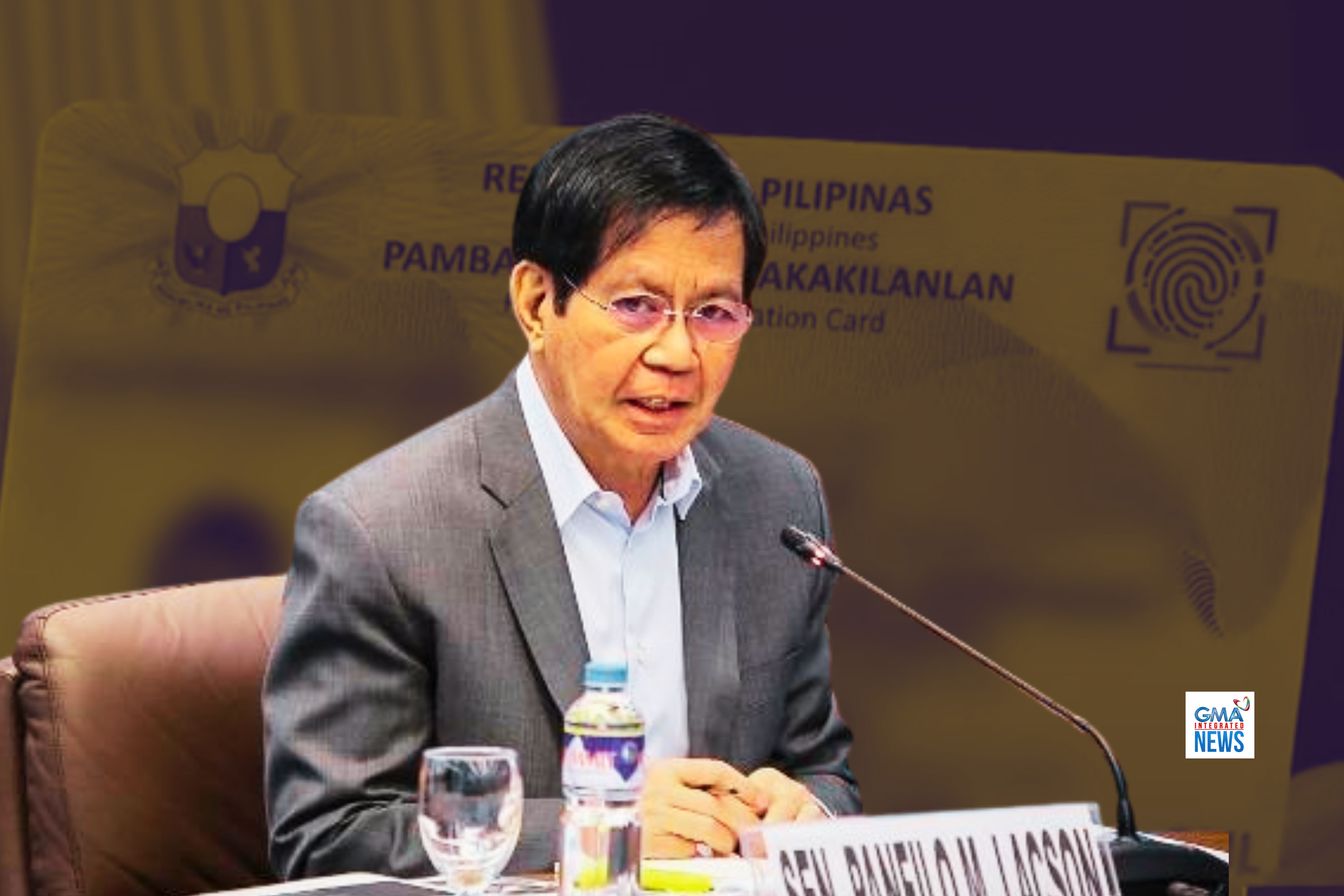 Lacson called for sanctions against the supplier of cards and euipment for National ID cards for its failure to deliver in its deal