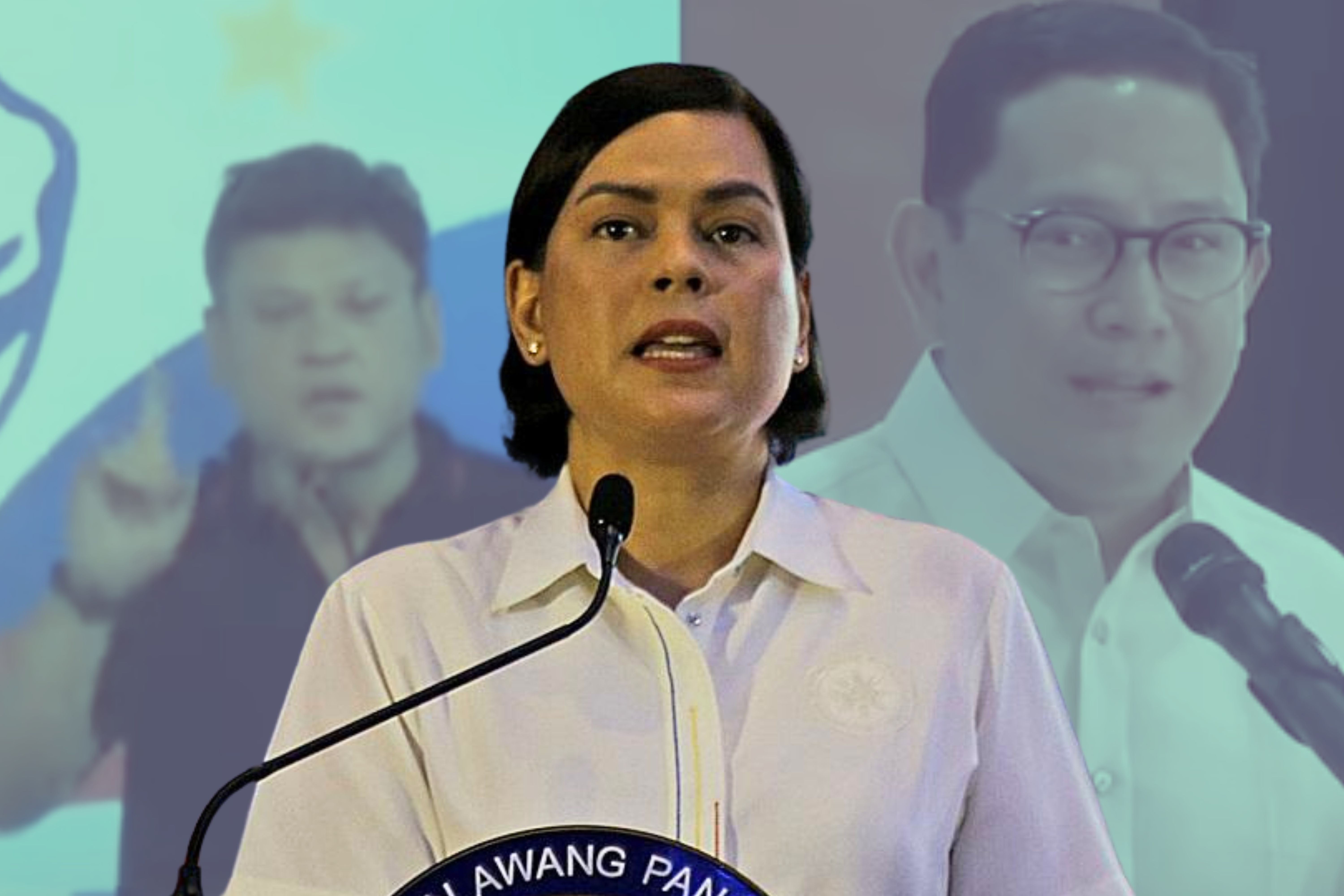 Vice President Sara Duterte described the illegal drug allegations against her husband and brother as political harassment.