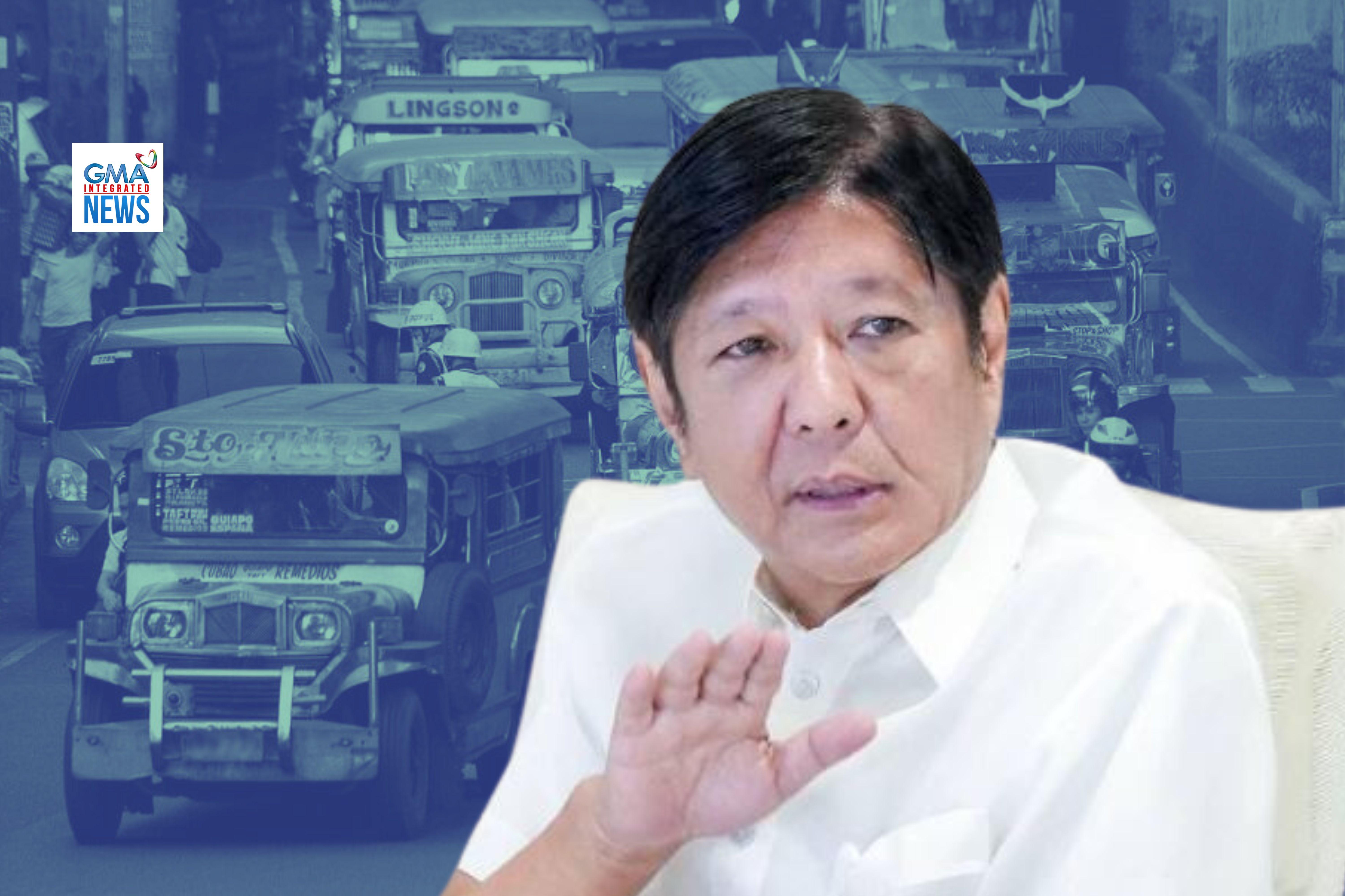 Marcos stands firm behind PUVMP despite Senate suspension reso