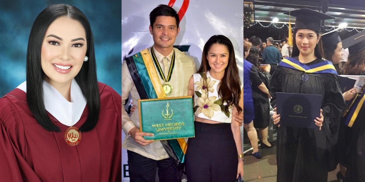 Against all odds: Dingdong Dantes, Ruffa Gutierrez, Diana Zubiri, more stars who went back and finished college