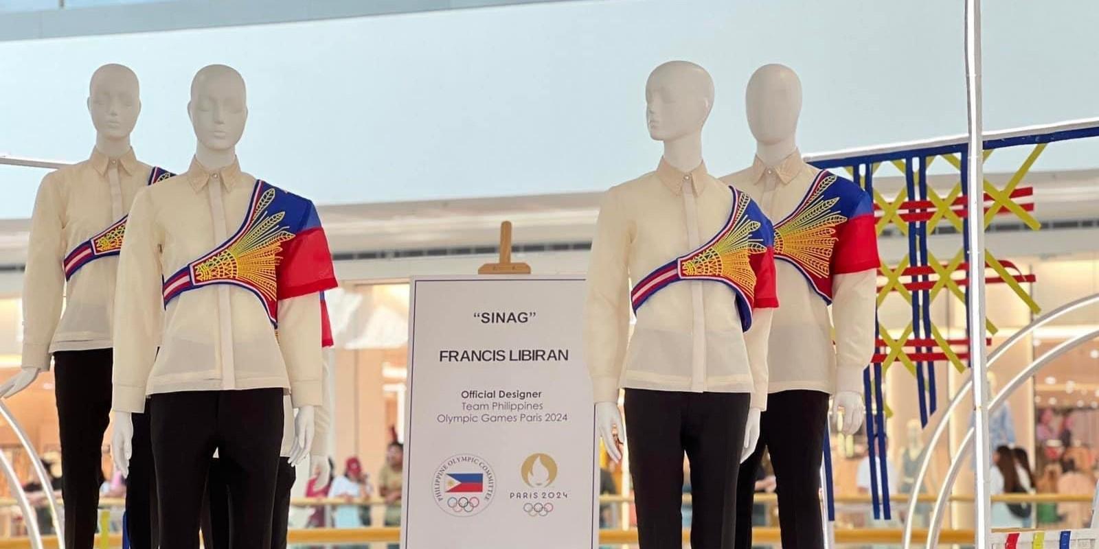 Francis Libiran exhibits Team Philippines’ Sinag Barong, posts giveaway through internet challenge