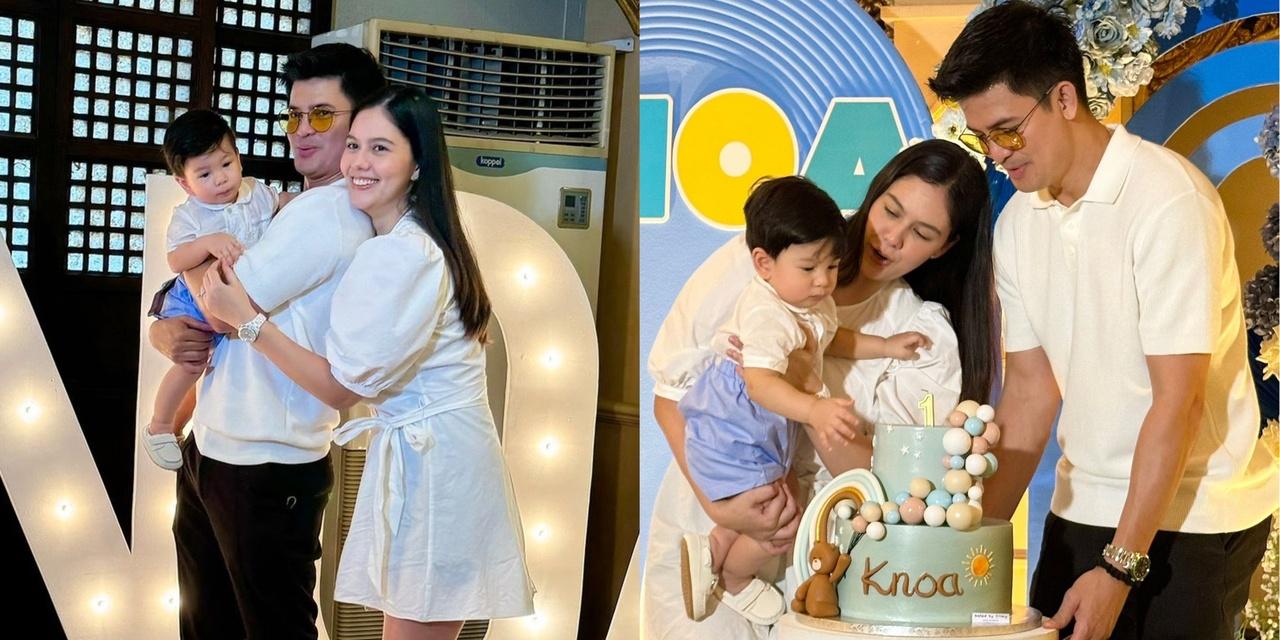 Jason Abalos, Vickie Rushton celebrate son Knoa’s 1st birthday