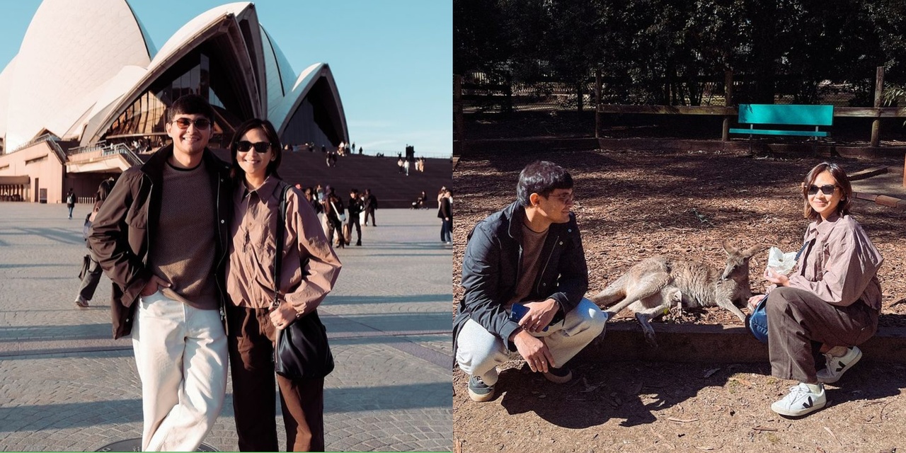 Matteo Guidicelli explores Australia with wife Sarah Geronimo