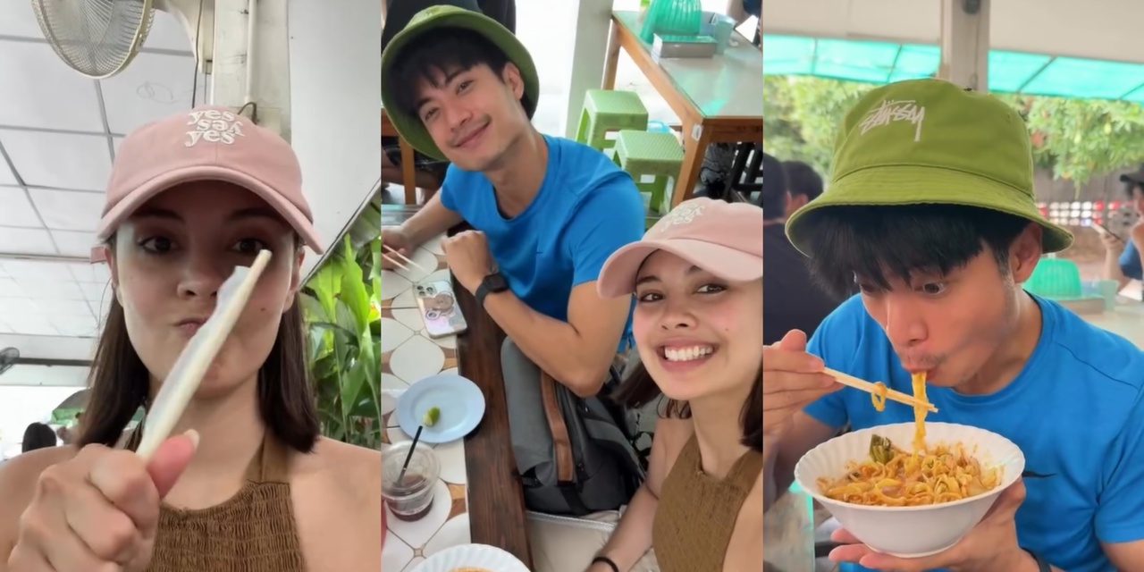 Megan Young, Mikael Daez share ‘best food experience’ in Thailand’s road eatery