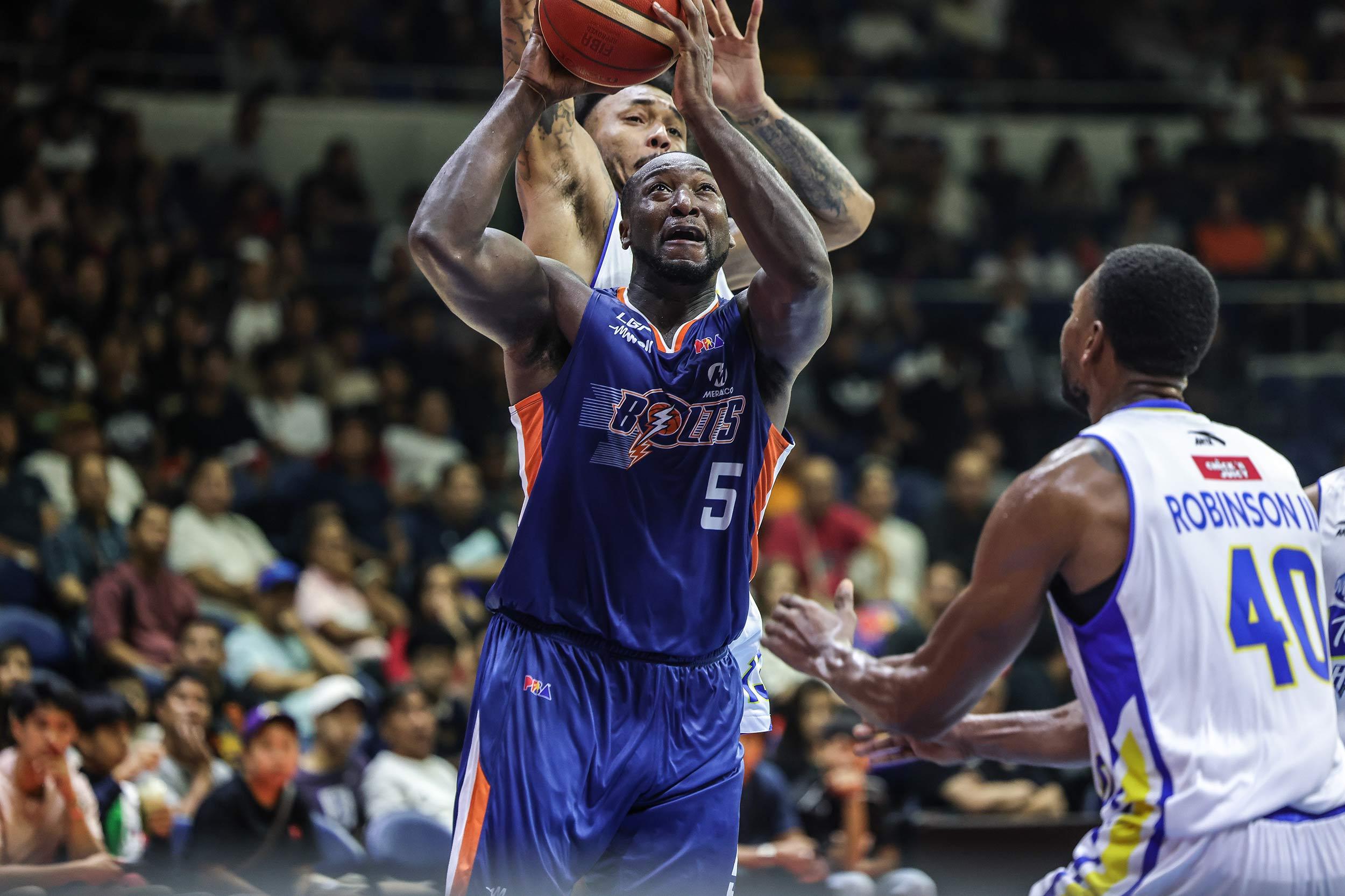 PBA: Allen Durham of the Meralco Bolts