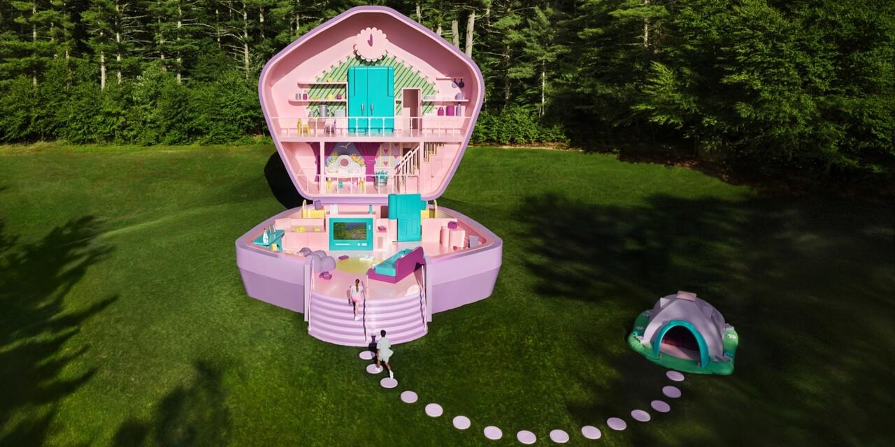 A ‘Polly Pocket’ compact-inspired Airbnb will be accepting guests soon