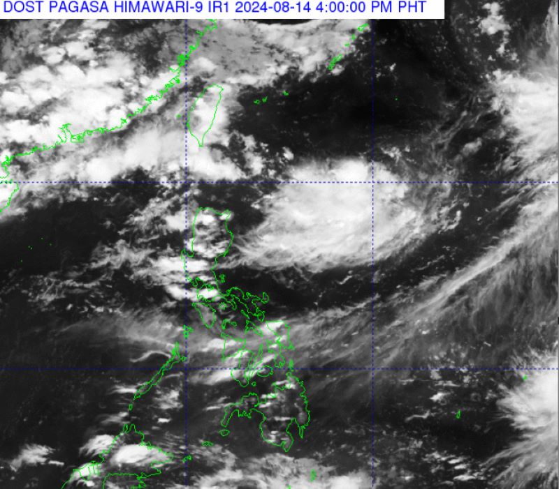 Tropical cyclone outside PAR moving toward Japan 